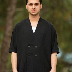 Πουκάμισο Twin Black 04-026A