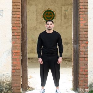 Παντελόνι Twin Black 03-048F