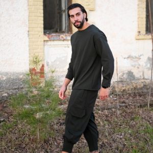 Παντελόνι Twin Black 03-050FC