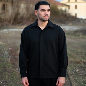 Πουκάμισο Twin Black 04-220